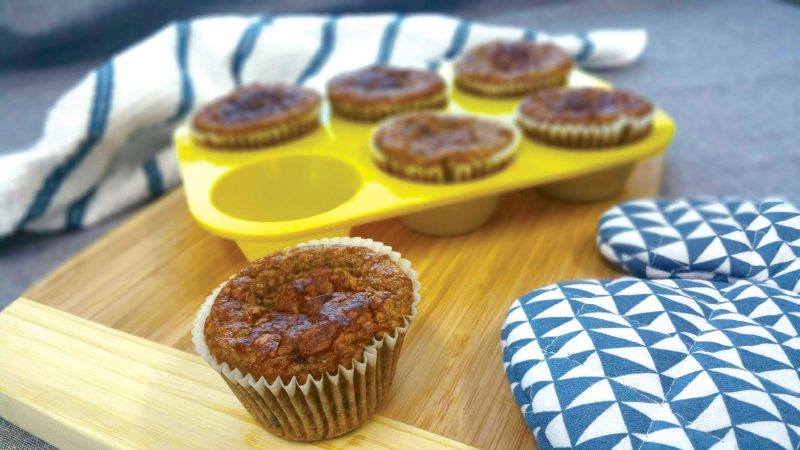 Banana, Yoghurt & Oat Muffins