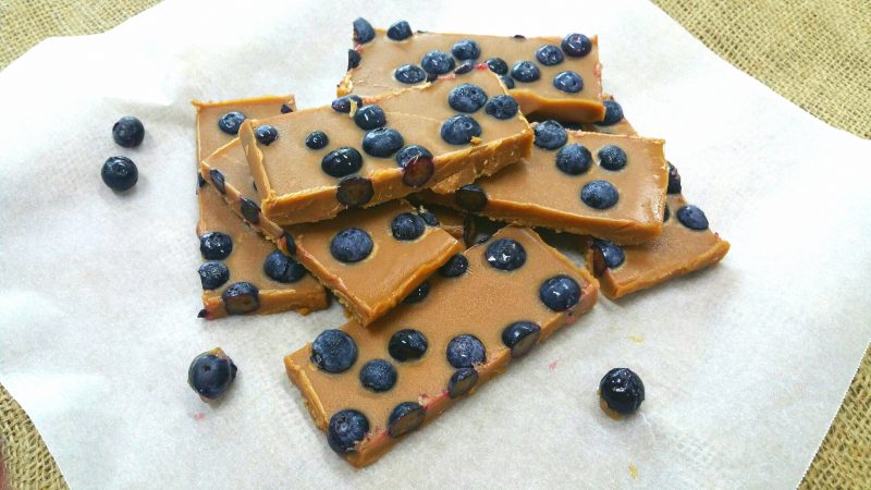 Lucuma Blueberry Fudge