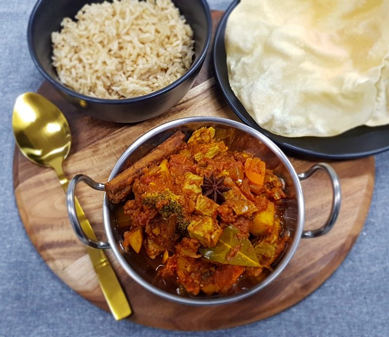 Tomato Tadka Curry