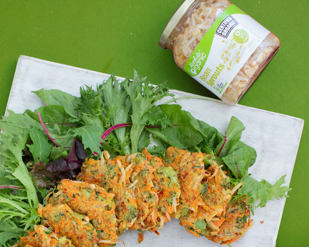 Crunchy GF Sprout Fritters