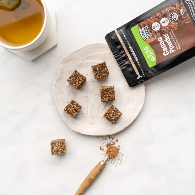 Cacao Brownie Bites