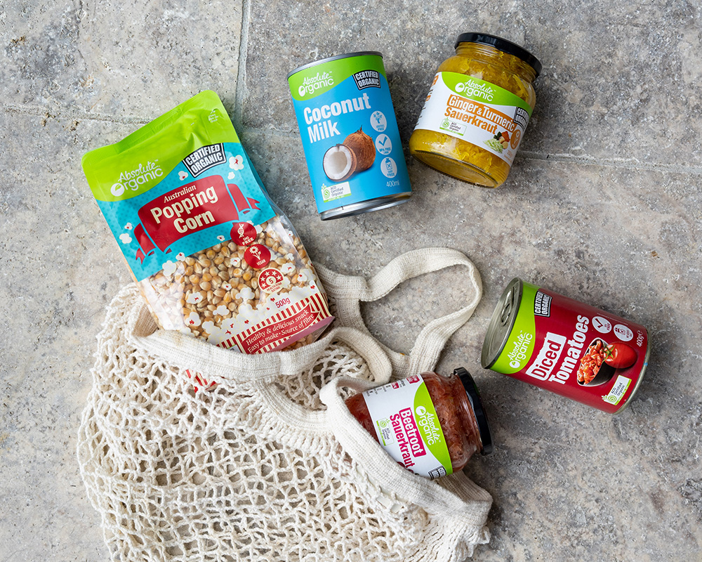 selection of Absolute Organic products